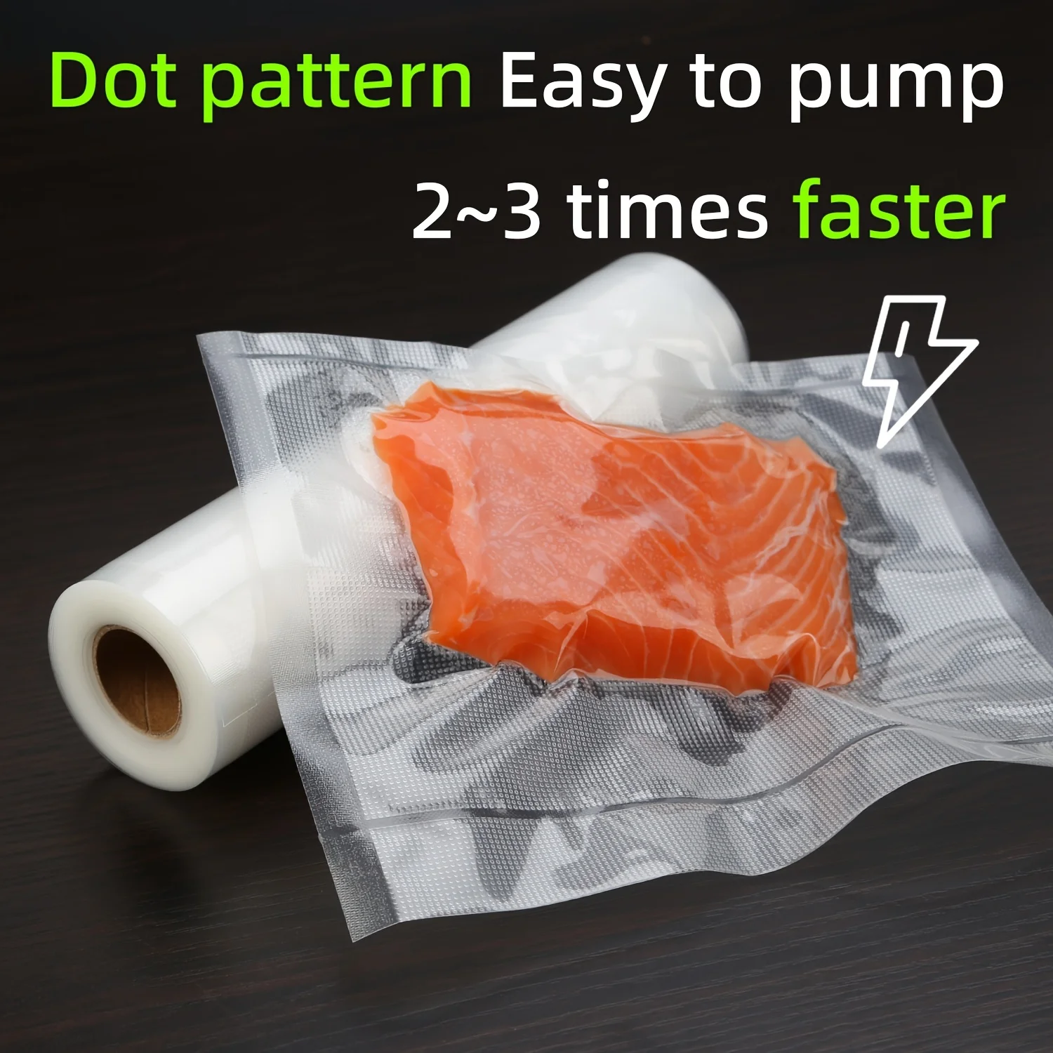 4 عبوات من لفات غلق المكنسة الكهربائية: شديدة التحمل، خالية من مادة BPA. نقطة منقوشة للأختام المقاومة للتسرب، قطع مجاني للتخزين بالجملة. بريس #6