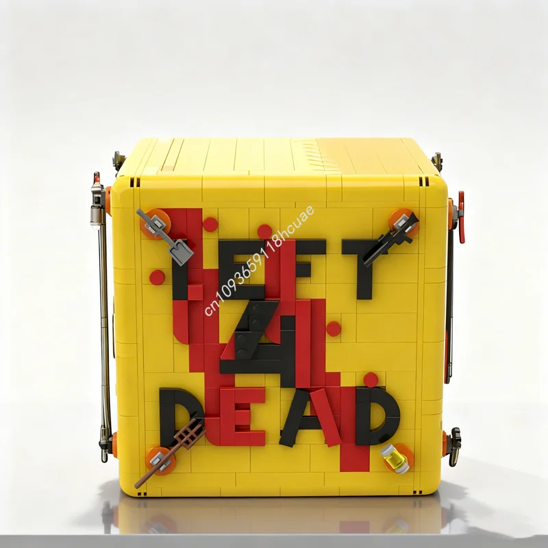 

2223 шт. MOC игровой куб левая мертвая франшиза игровая модель здания рождественский подарок блоки сборка творческая идея игрушка кирпич день рождения