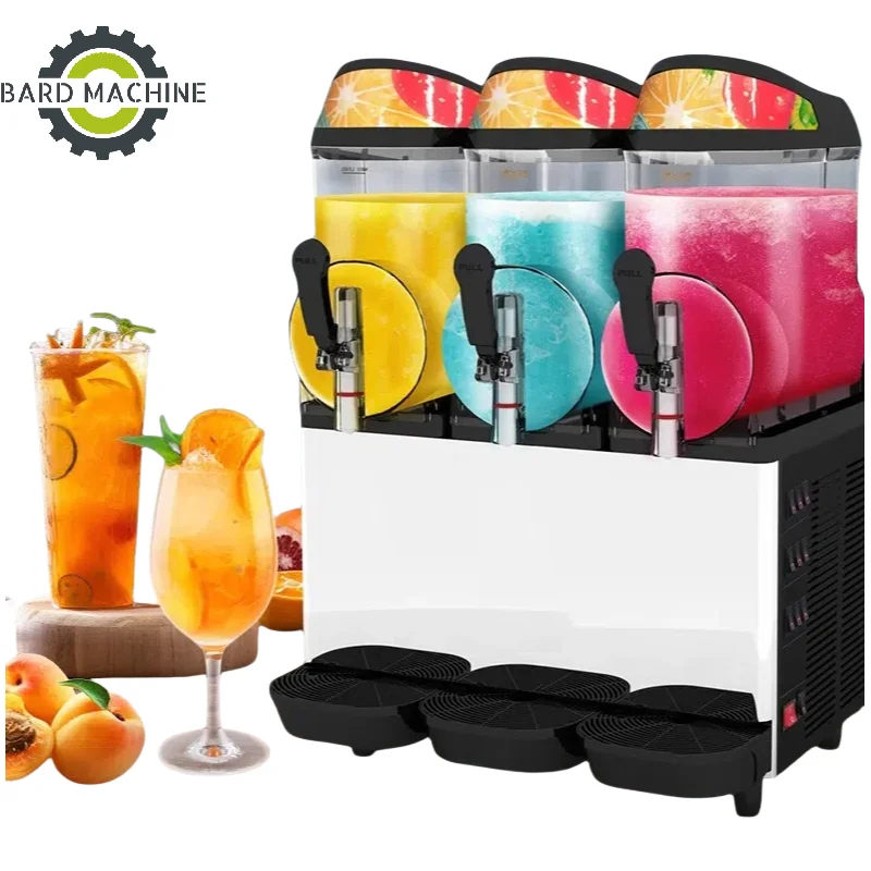 

Commercial Frozen Drink Slush Slushy Making Machine Electric Snow Melting Machine Smoothie Maker