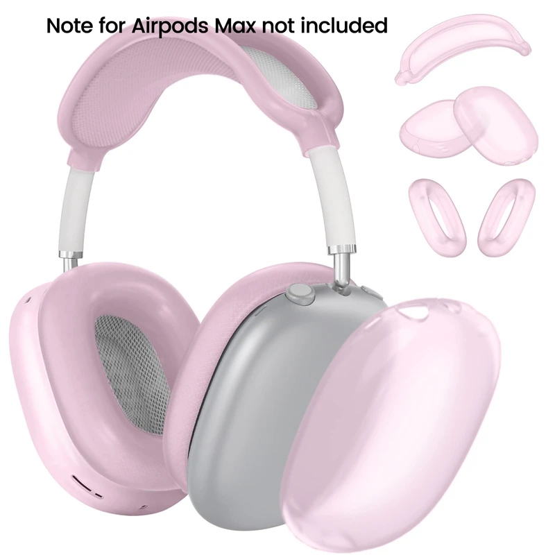 For  Max Protective Cover TPU Transparent Case Drop-Proof Dust-Proof Three Piece Set For  Max