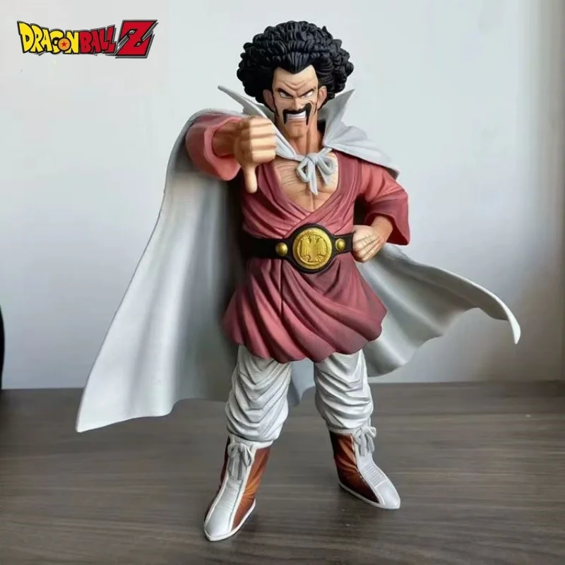 

30cm Dragon Ball Anime Figure Mister Satan Hercule Pvc Action Figurine Gk Statue Room Collection Model Toys For Children Gifts