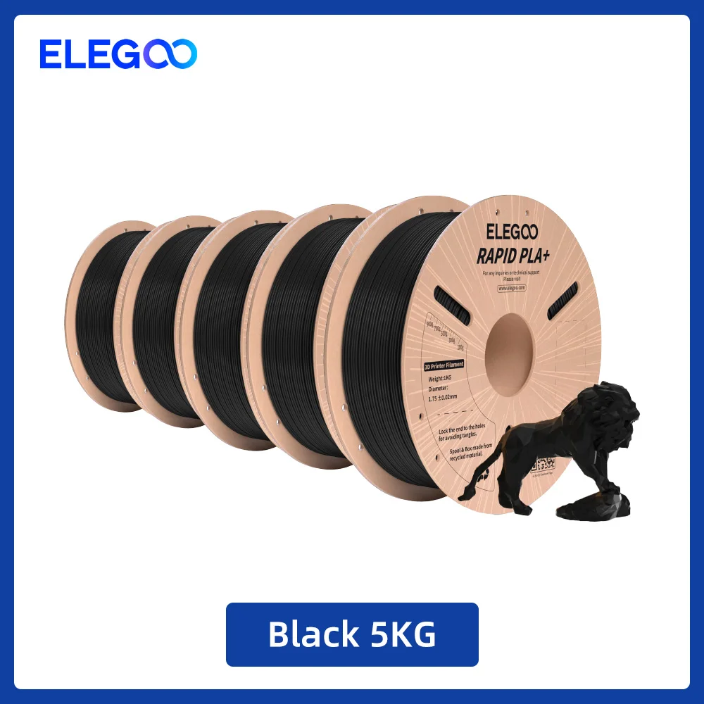 ELEGOO Rapid PLA+ 5 packs (5kg).