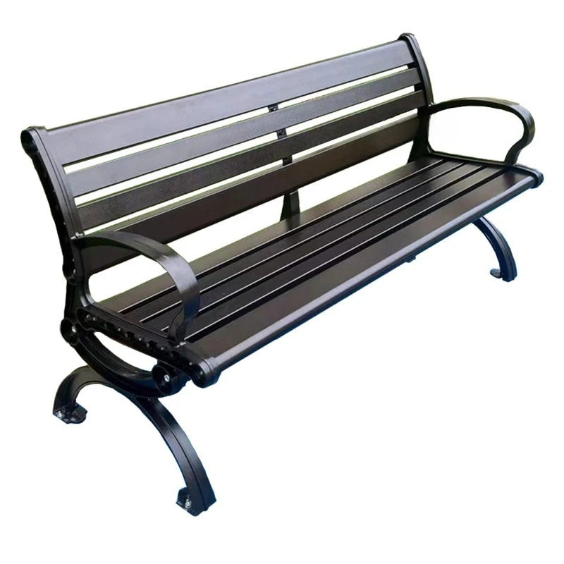 

Park outdoor benches, aluminum alloy, outdoor leisure, row chairs