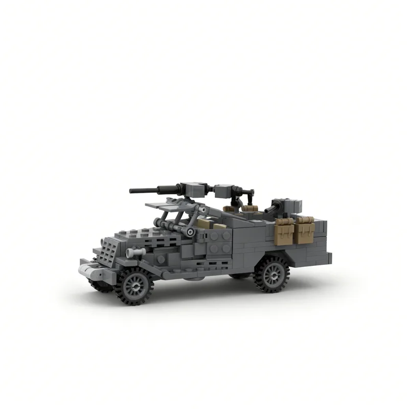 323pcs MOC Scout Car Model Building Blocks Assemble Toy DIY Architecture Creative Idea Education Kids Christmas Gifts Brick