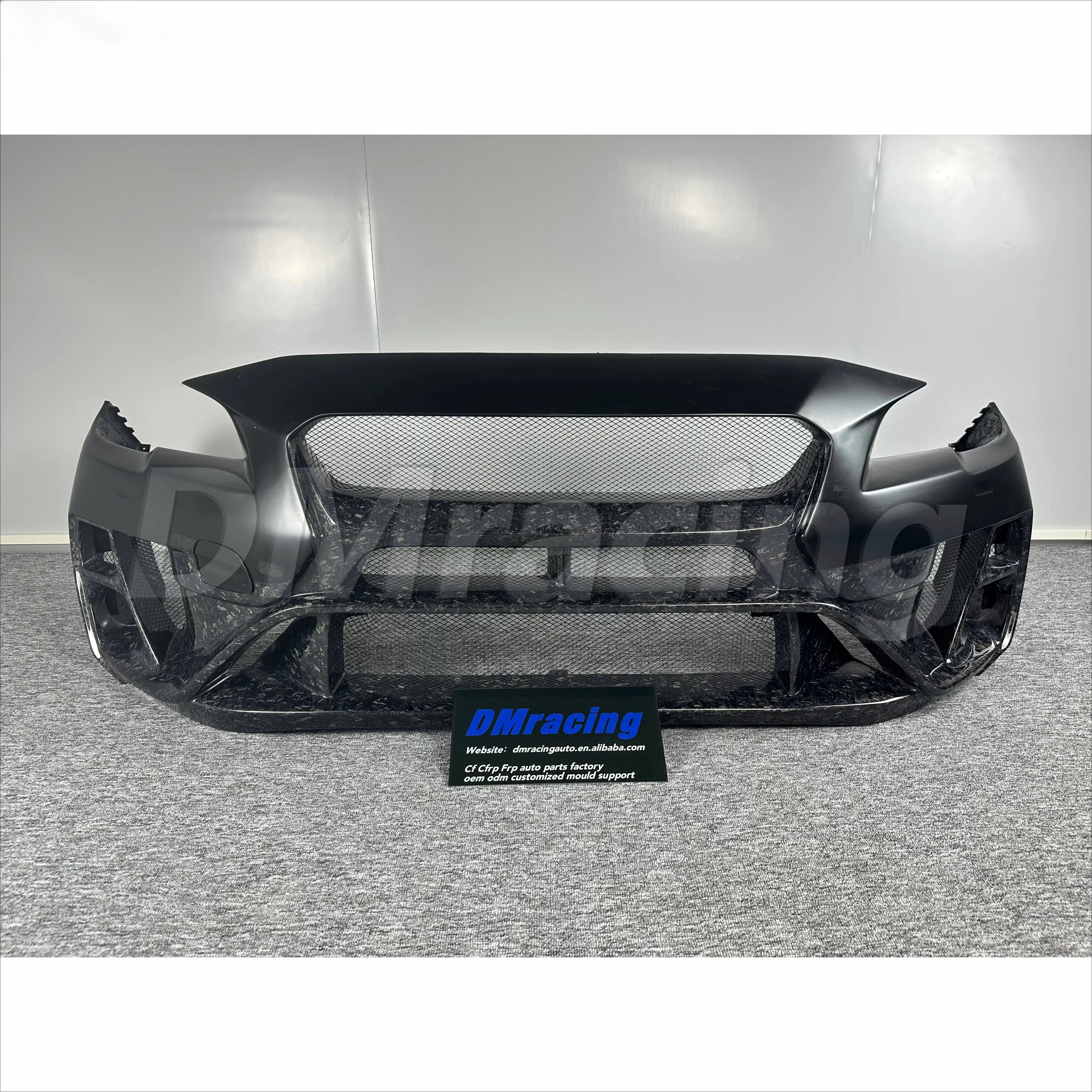 Vari Vrs Style Half Forged Carbon Fiber Front Bumper for Subaru Impreza 11 VA Wrx Sti 2015-2021 Vab Vaf Body Kit