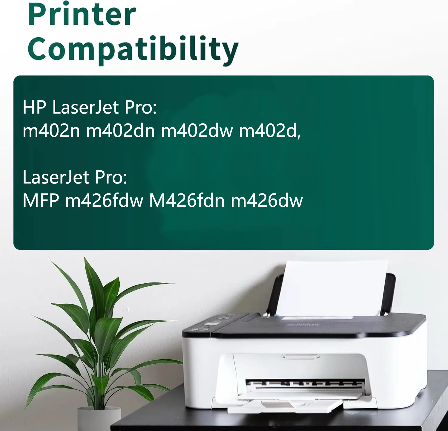 Jhaan 26A 26X Toner Compatible with HP 26X 26A CF226X CF226A for MFP M426fdw M426dw M426fdn, Laserjet Pro M402d M402dn M402n
