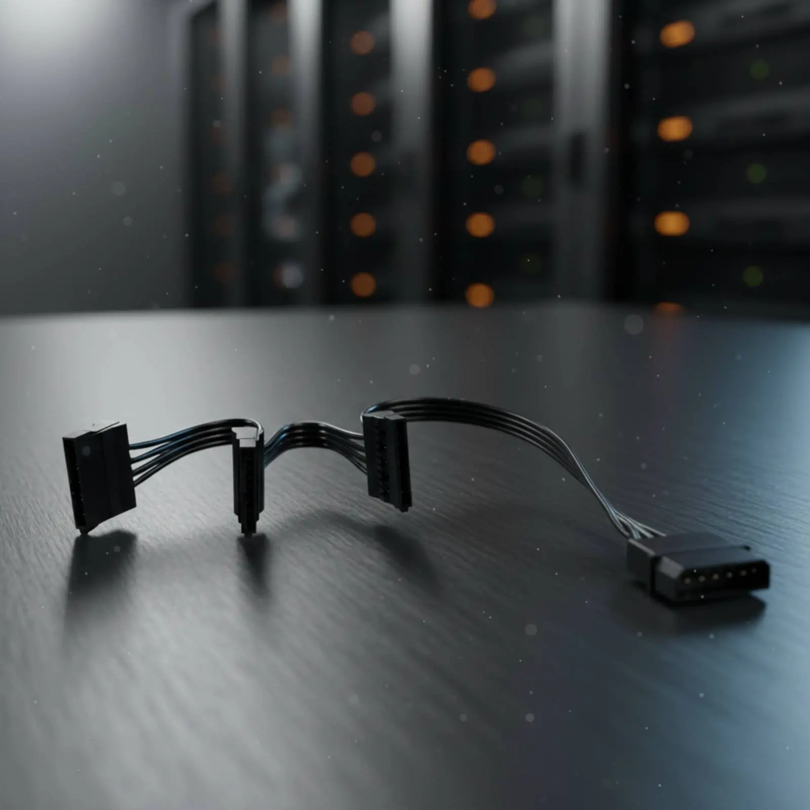 

IDE to 3 Serial ATA Power Splitter Tinned Copper Conductor for DIY Enthusiasts