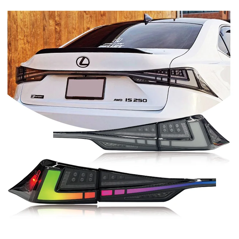 

Zhengwo Wholesaler RGB LED Replace Tail Lights For Lexus IS250 IS350 IS300 2013-2021 With Fog Light Custom Back Lamp
