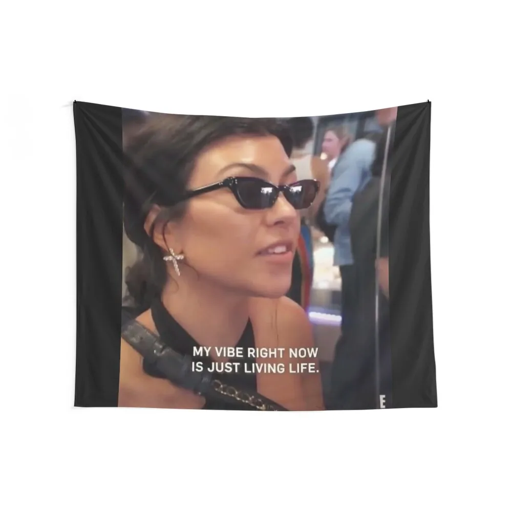 Kourtney Kardashian Tapestry For Bedroom Japanese Room Decor Tapestry