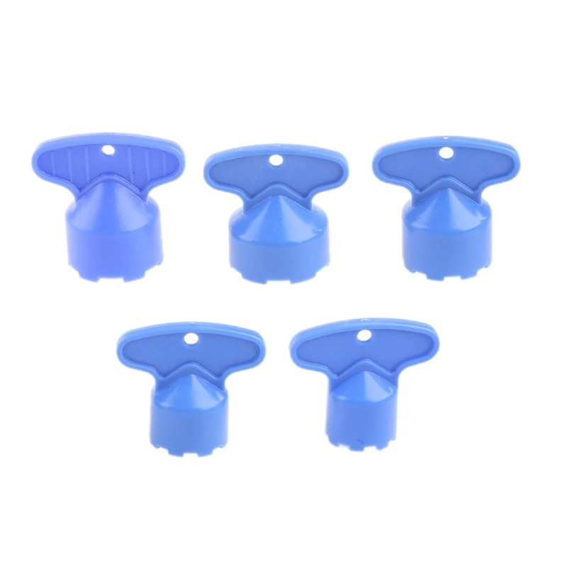 5 Pieces Cache Faucet Sprinkler Aerator Keys Tap Inflator Filter Liner Nozzle Foamer Removal Wrench Tools Accessories