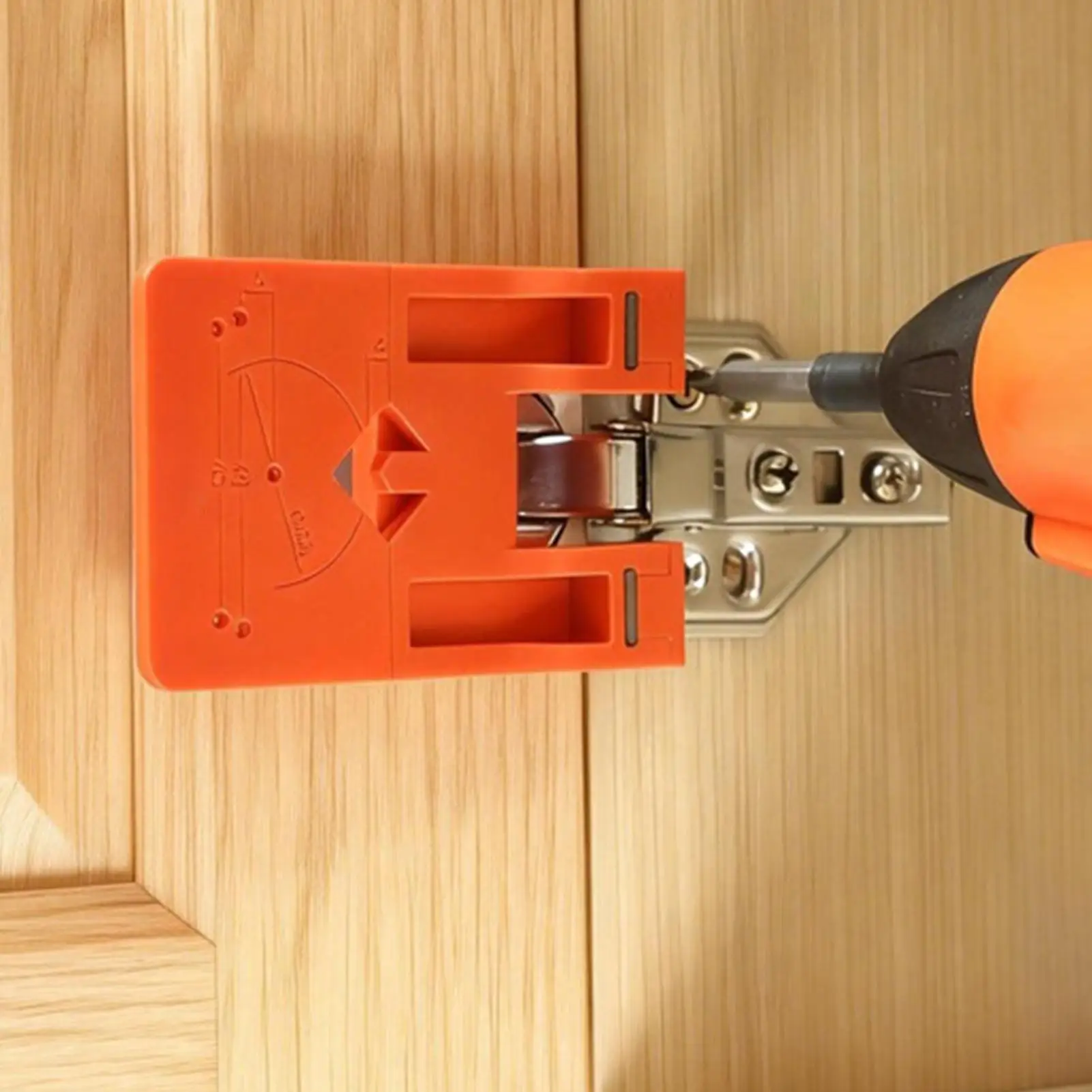 

Hinge Jig Magnetic Mounting Tool Cabinet Door Hinge Spacer For Carpentry Kitchen Home Furniture Bookcase Wardrobe Closet