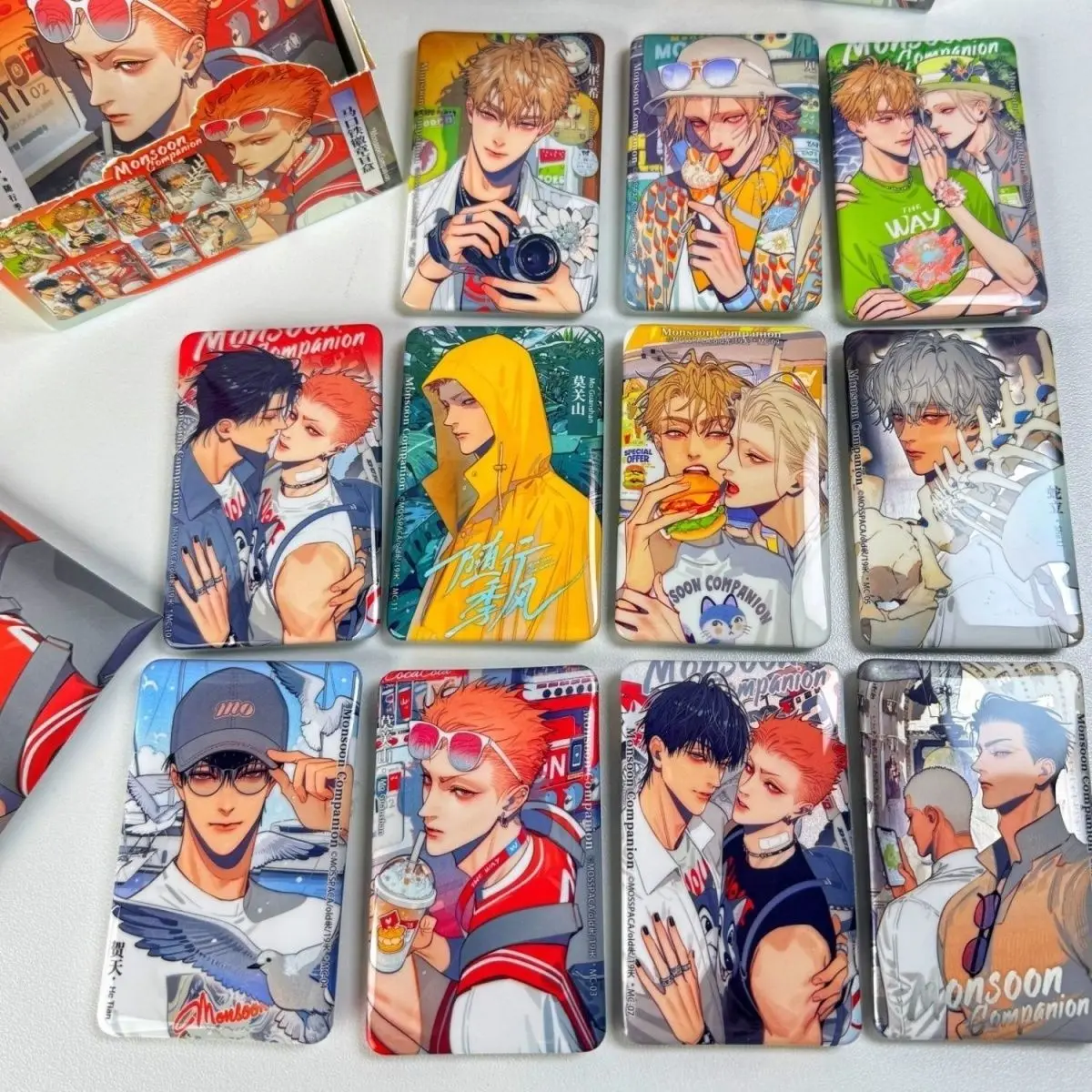 

Официальный значок Old Xian's Works 19 дней Monsoon Companion Series He Tian&Mo Guan Shan&Jian Yi&Zhan Zhengxi Specified Edition