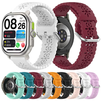 22mm Smart Watch Band for Zeblaze Vibe 7/Pro/Lite/stratos 2 3/Btalk/GTR 3 Pro/Ares 3 Pro Bracelet Correa Replace Silicone Straps