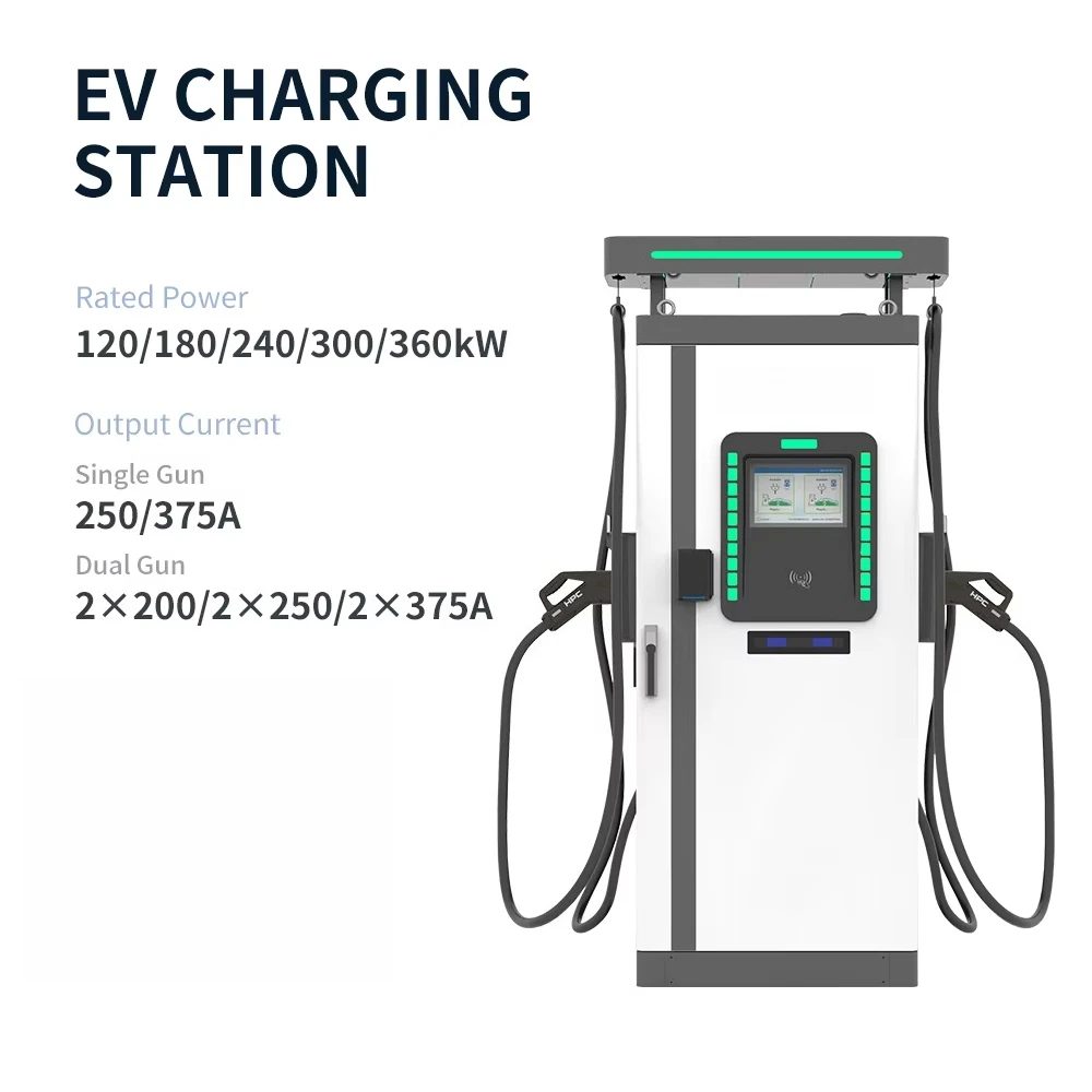 Ultra-Fast Floor-Mounted EV Charger High Quality Advance Wholesale Electric Vehicle Charging Station DC Output New Condition