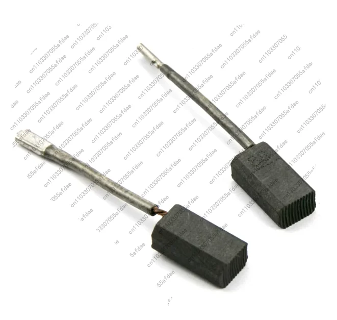 4 pieces 88 # Carbon brush suitable for G13SD125mm angle grinder, carbon brush accessories 6.5X9X17mm