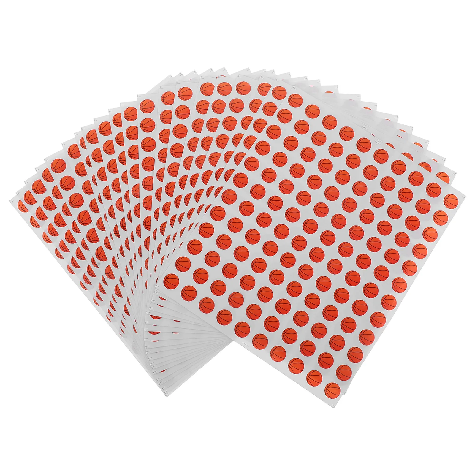 

Basketball Label Sticker Sports Stickers 20 Sheets Decoration Theme Adhesive Teens Boys Party Favors Scrapbook Ball diy sports