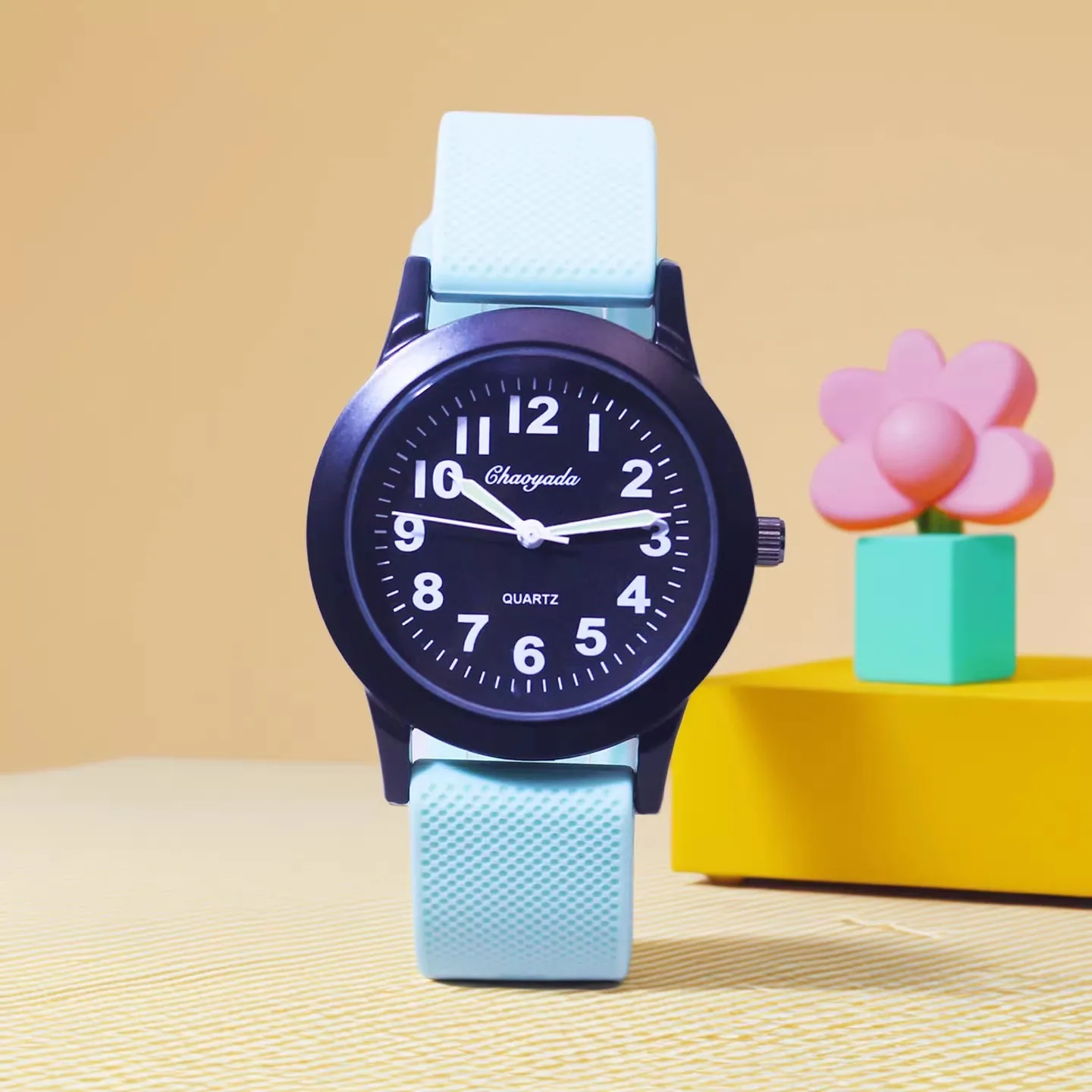 Fashion 6 To18Years Girls Boys Kids Children Watches For School Students Numbers Dial Reloj stich Exquisite Birthday Party Gifts