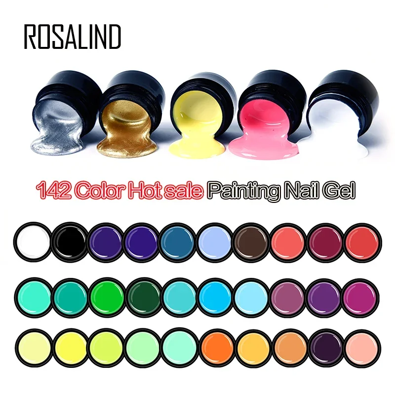 Rosalind gel nagellak Mini 5ml Nail Flacon Gel Polish Shimmer Gel Star Seriesuv UV nagellak LED gel nagellak