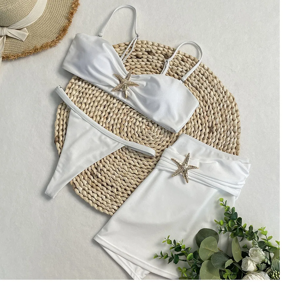 

Купальный костюм, женский купальник, новый комплект бикини, стринги, сексуальный женский микро-бикини, женский сексуальный летний модный сексуальный комплект из 3 предметов