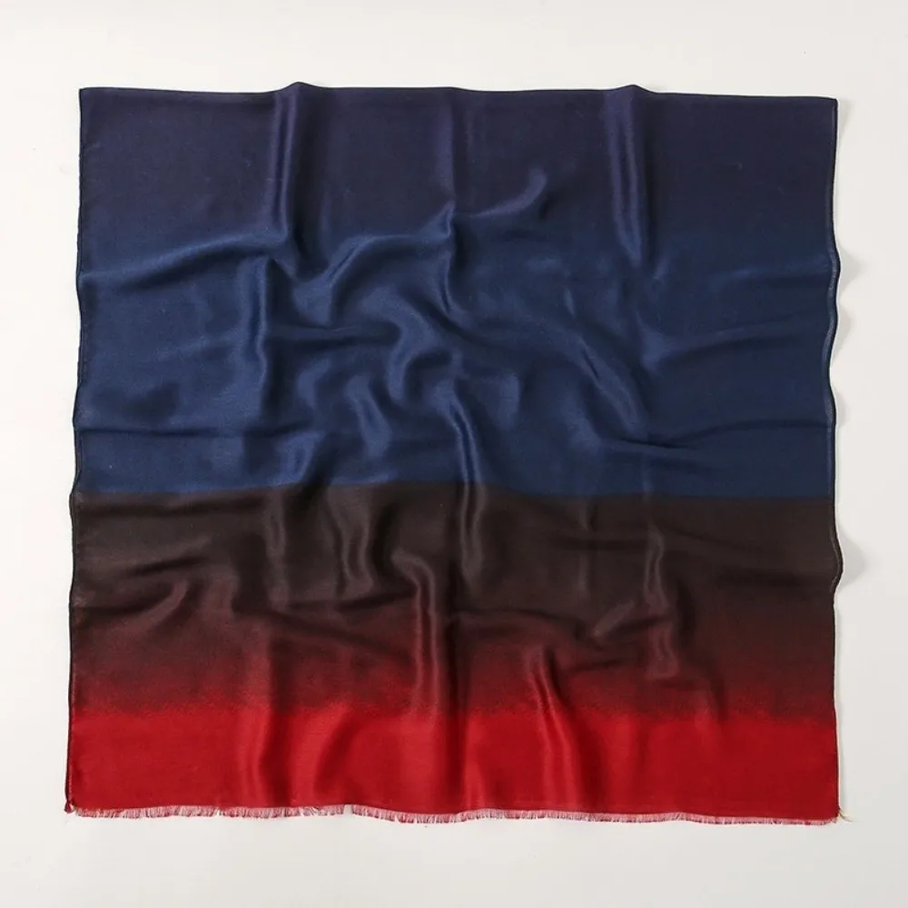 ผ้าคลุมศีรษะผู้หญิงแบบเรียบง่าย ผ้าฝ้าย ผ้าพันคอแบบมัดย้อม มีชายครุย ผ้าคลุมไหล่ยาว ผ้าคลุมศีรษะแบบไล่สี ผ้าคลุมศีรษะสำหรับผู้หญิงมุสลิม