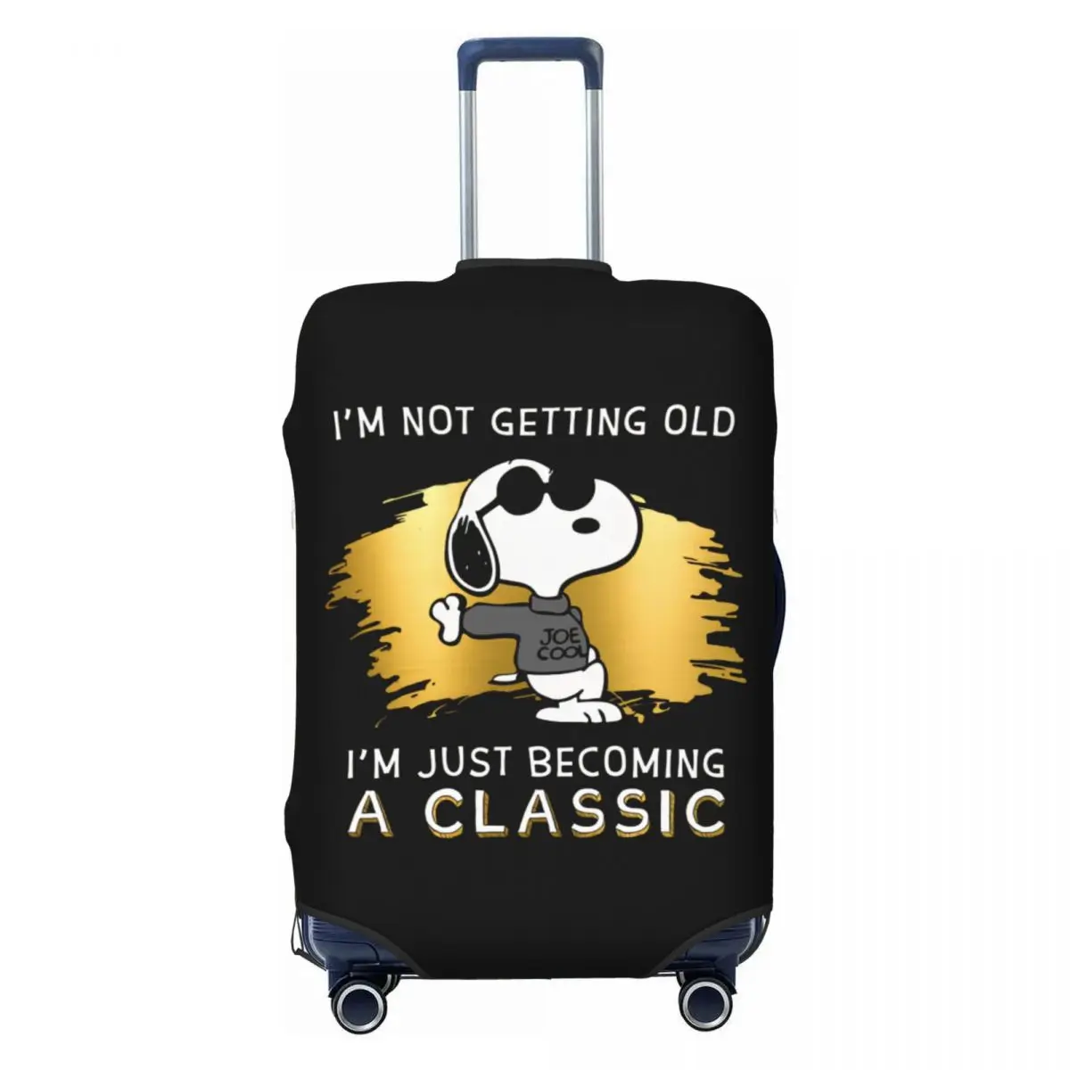 

Custom Classic Beagle Dog Snoopy Luggage Cover Protector Fashion Funny Travel Suitcase Protective Cover for 18-32 Inch