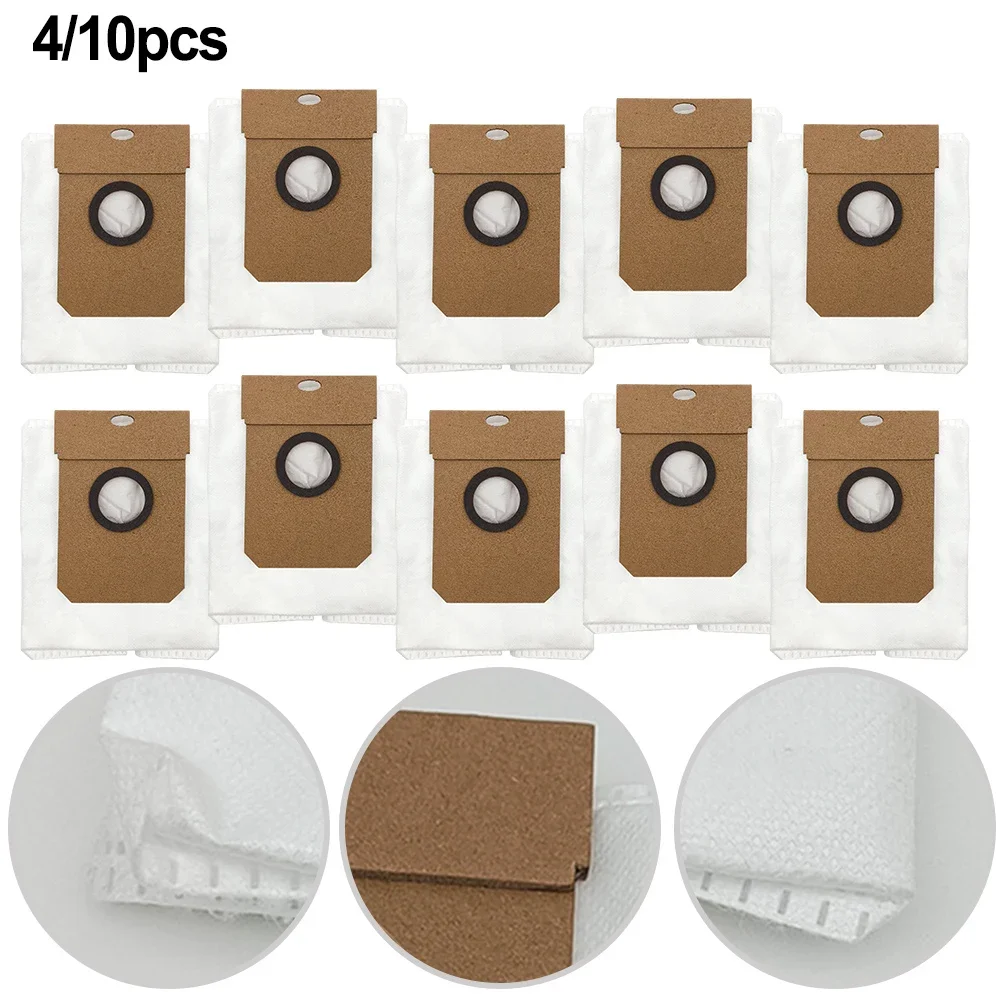 4/10 X Reusable Dust Bags For Cecotec For Conga 11090 Robot Vacuum Cleaner Spare Replacement Accessories Dust Bags