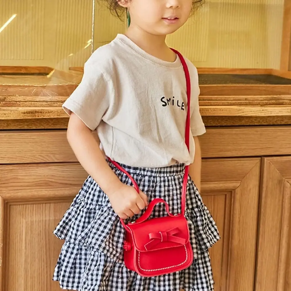 Bowknot Shoulder Bag  Messenger Bags Mini Crossbody Bag Toddler Purse  Purses and Handbags Small Coin Pouch