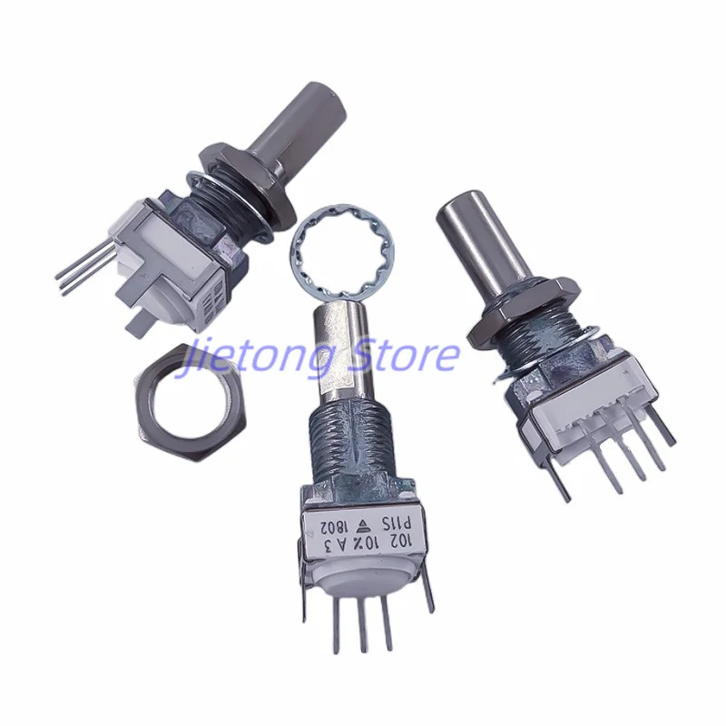 

1pc VISHAY Precision 10% Cermet Metal 1K Single Potentiometer P11S1F0APFW10T2067 Half Shaft 22mm