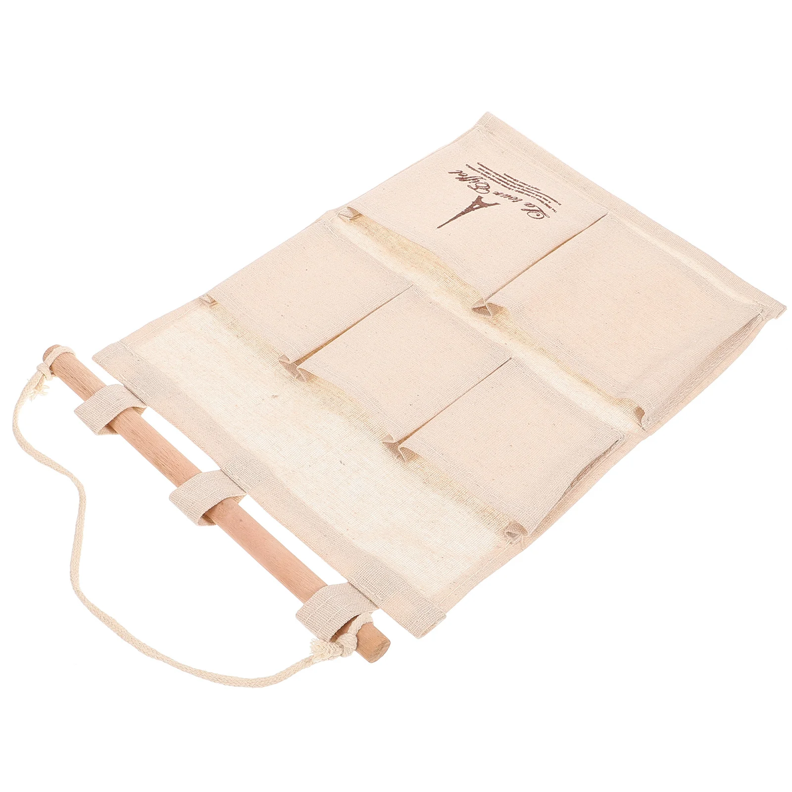 

Large Capacity Remote Control Storage Bag 5 Pockets Organizer For Home Bedroom Kitchen Office Over The Door Storage