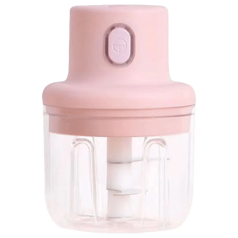 Mini helicóptero elétrico portátil do alho, usb, moedor, espremedor, espremedor, alho, gengibre, pimentão, fruto