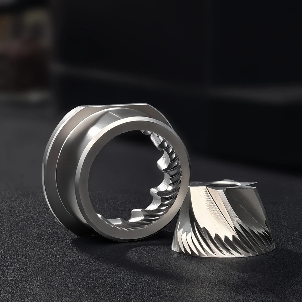 Conical Grinder Burr Set Replacement Cone Millstone Burrs Grinding Compatible With Old Jura Espresso Machines