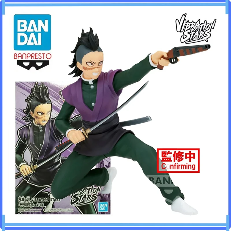 Original In Stock Banpresto Demon Slayer Vibration Stars Shinazugawa Genya Pvc Anime Action Figure Model Boxed Toys Gift Genuine