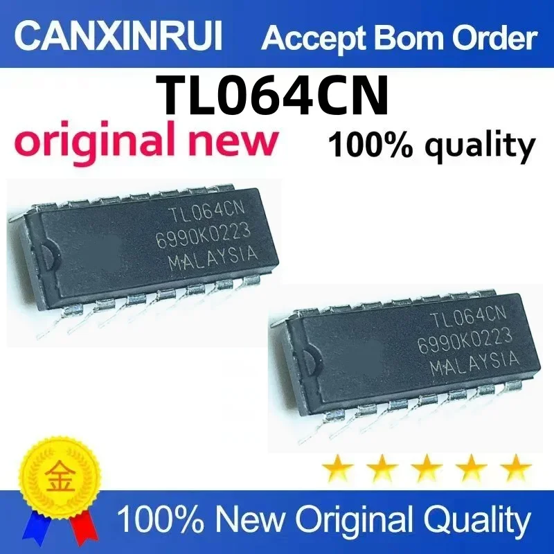 (5-100 pieces)New original TL064CN DIP operational amplifier IC series integrated circuit chip