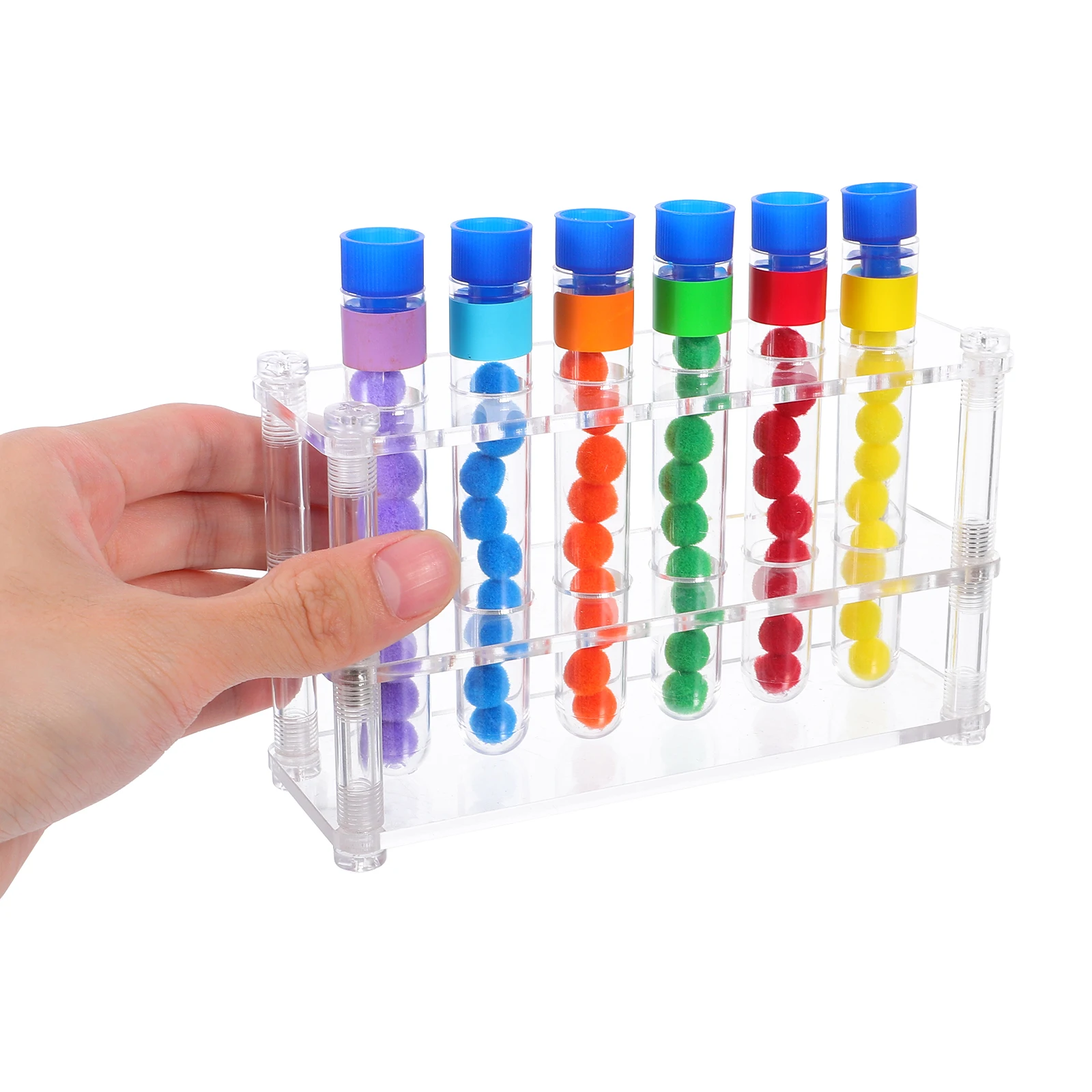 

Science Experiment Teaching Aids Toddler Toys Color Sorting Learning Kit Acrylic Activities