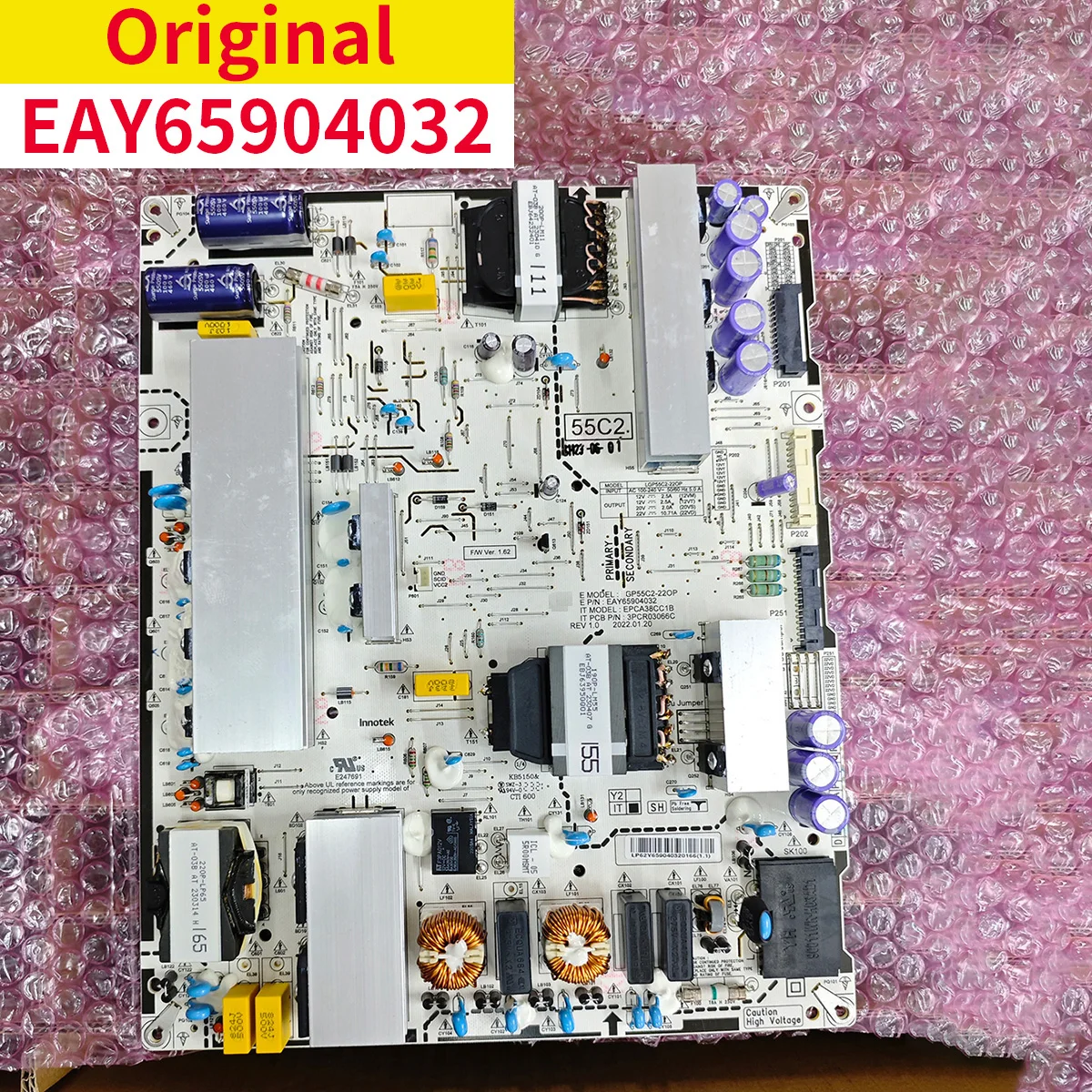 for GP55C2-22OP EPCA38CC1B 3PCR03066C EAY65904032 Original testing work