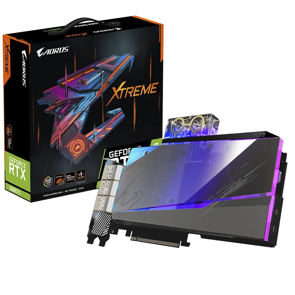 

Brand New AORUS GeForce RTX 3080 Ti XTREME WATERFORCE WB 12G Graphics Card rtx 3080 ti