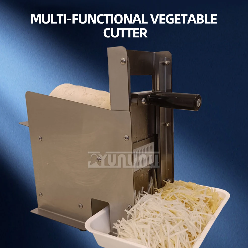 Многофункциональная машина для резки овощей из нержавеющей стали, ручной измельчитель картофеля, кухонные комбайны