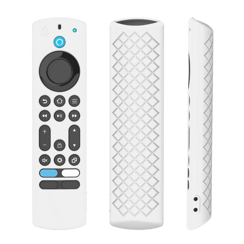 Shockproof Silicone Cover for Fire TV Stick 4K Max 2nd 2023 Remote Control Reliable Voice Remote Contoller Protectors