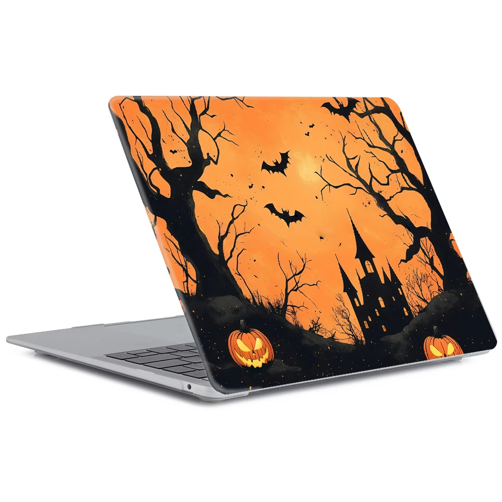 حافظة كمبيوتر محمول بتصميم Helloween لجهاز MacBook Pro 14.2 A2442 A2779 Mac book Air 13.3 M2 13.6 A2681 لجهاز MacBook 13 14 15 16 بوصة