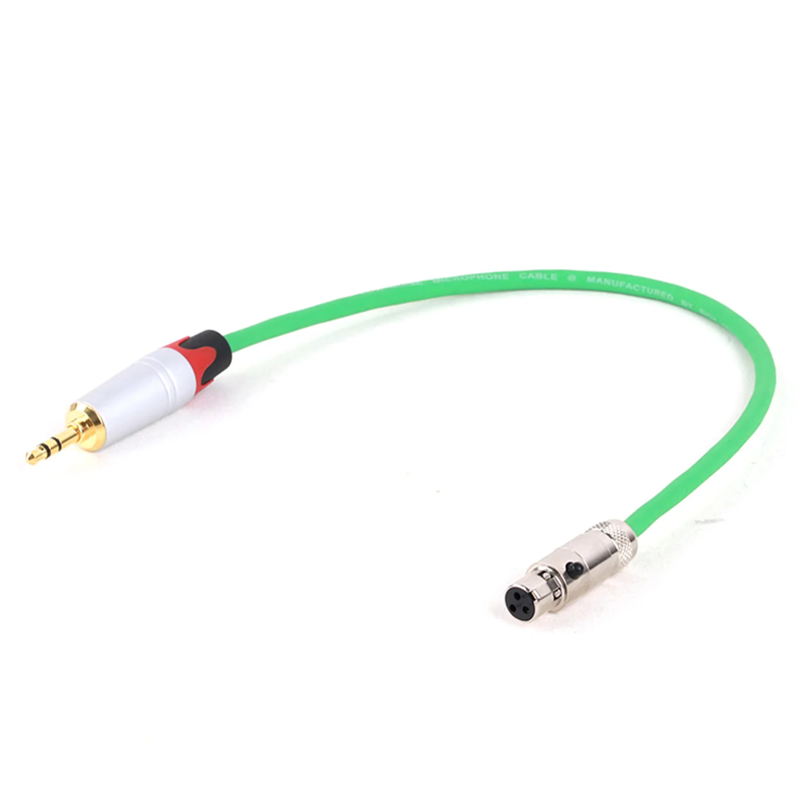 0.3M-30M Mini XLR Audio Cables Mini XLR 3-Pin Male/Female to 3.5mm 1/8‘’ TRS Male Jack Cord for Headphone Carmera Converter Etc