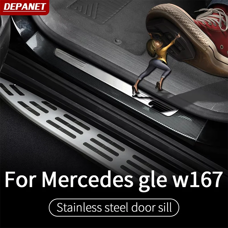 

Отделка для 2020 ~ 2026 Mercedes gle w167 c167, покрытие, поставки gls x167, критическая отделка gle 350/amg 450 500e amg, внешние аксессуары