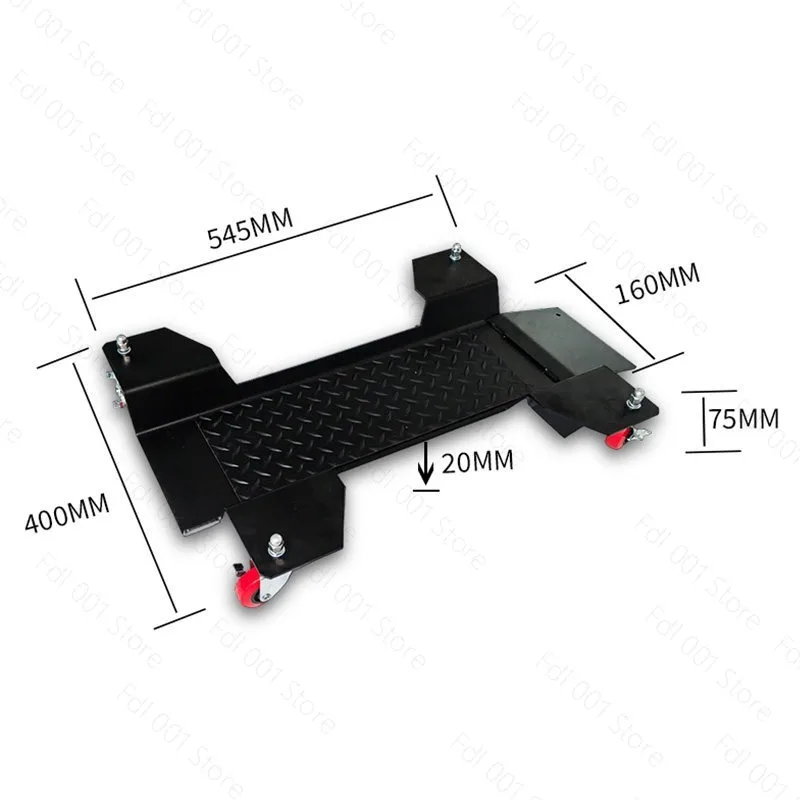 Motorcycle Universal Maintenance Bracket, Heavy-duty Center Stand, Mobile Rear Wheel Fixed Frame for Repair