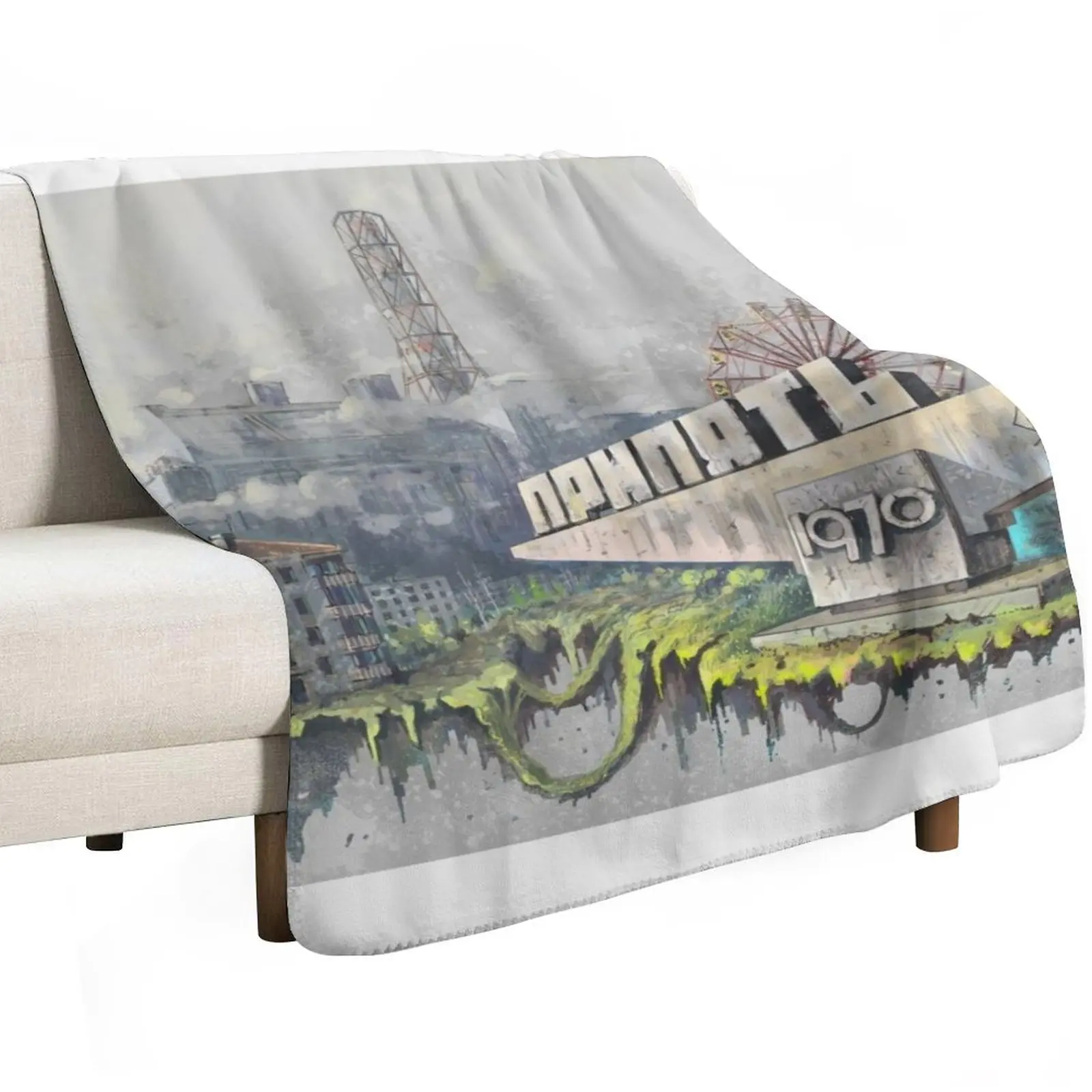 Chernobyl Throw Blanket Quilt Hair decorative Luxury Thicken valentine gift ideas Extra Large Throw Blankets