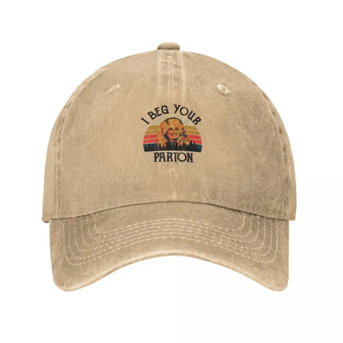 I Beg Your Parton T Shirt, Dolly-Parton Shirt Cowboy Hat Snapback Cap Thermal Visor Fishing Caps Sunscreen Hats Man Women'S Hat