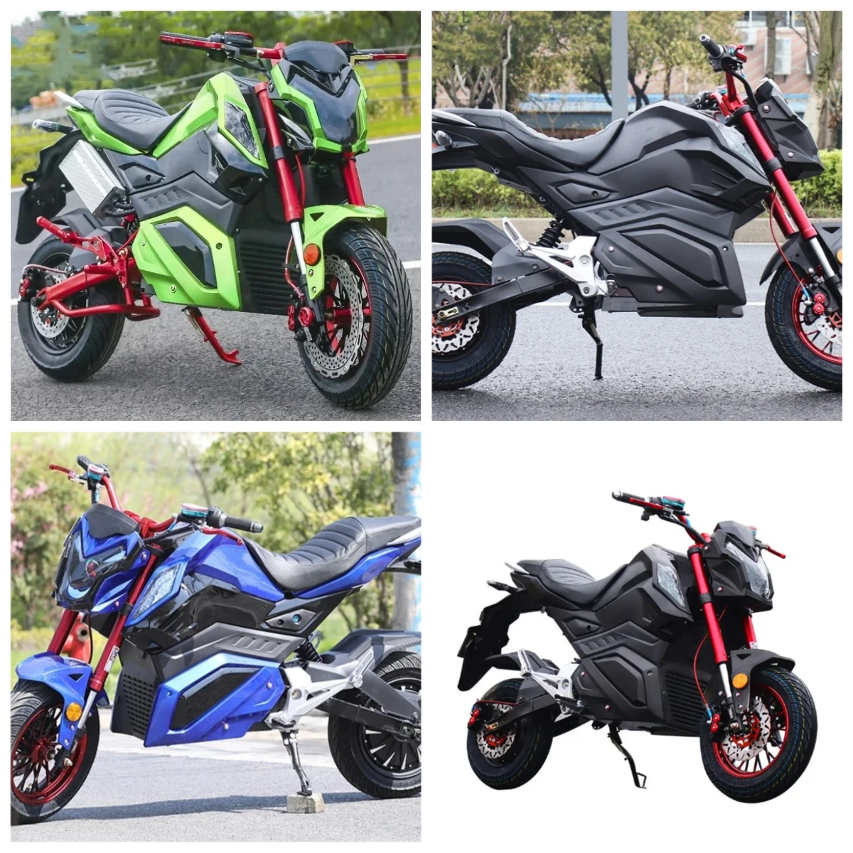 

2025 Newest Z6 2kw Qs Motor Fardriver Controller High Quality Electric Sportbikes Racing Electric Motorcycles EEC Electric Motor