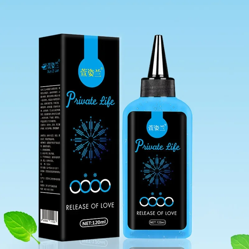 120ML Hot Ice Gel Sex Lubrication Couples Gay Vaginal Orgasm Oil Sex Masturbation Lubricant Adult