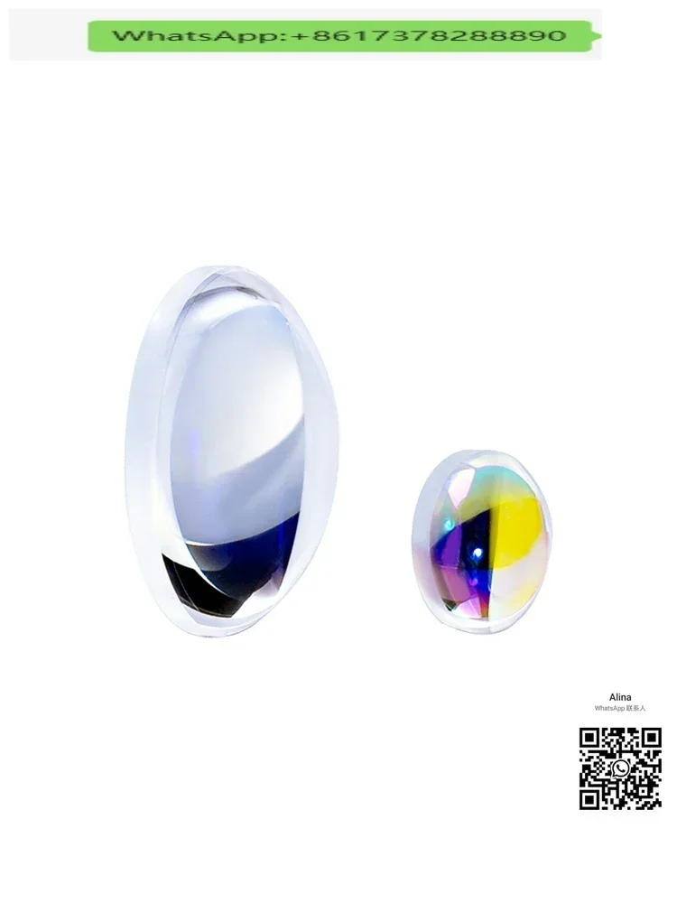 K9 Plano-convex lens VIS visible light reflection diameter 3 4 5 6.3 10 12 15 16/20mm wavelength 400~700nm transmittance 99.5%