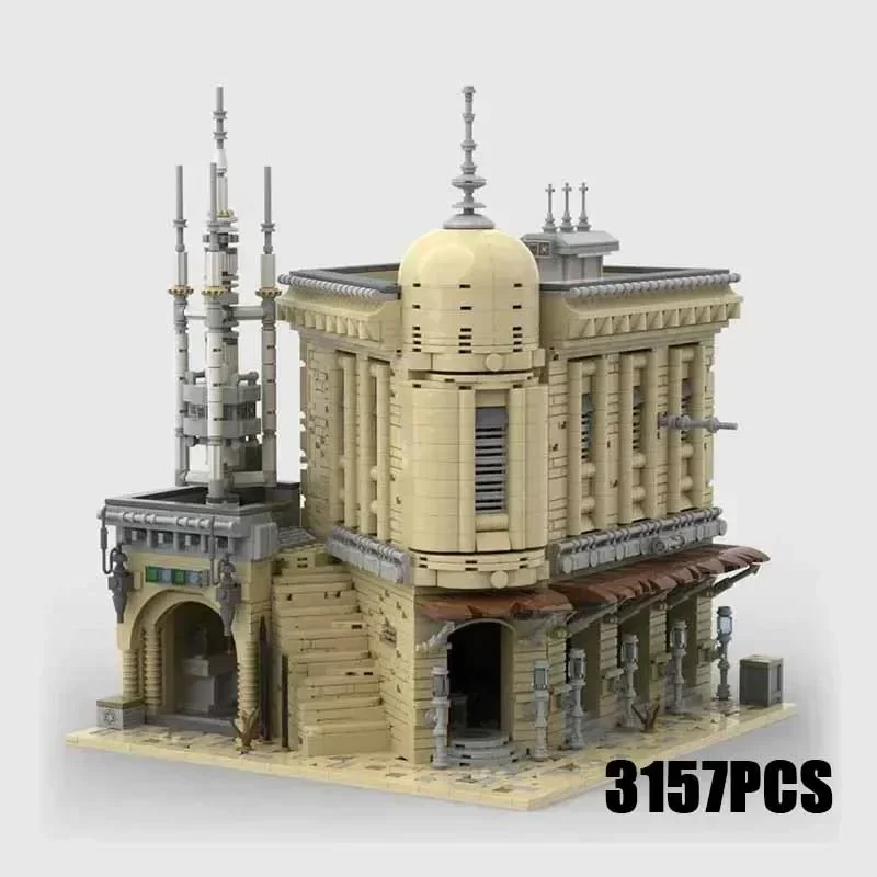 

Boutique Hotel Technology Modular Blocks Moc Building Bricks Famous Planet Movie Model Gifts Christmas Toys DIY Sets Assembly