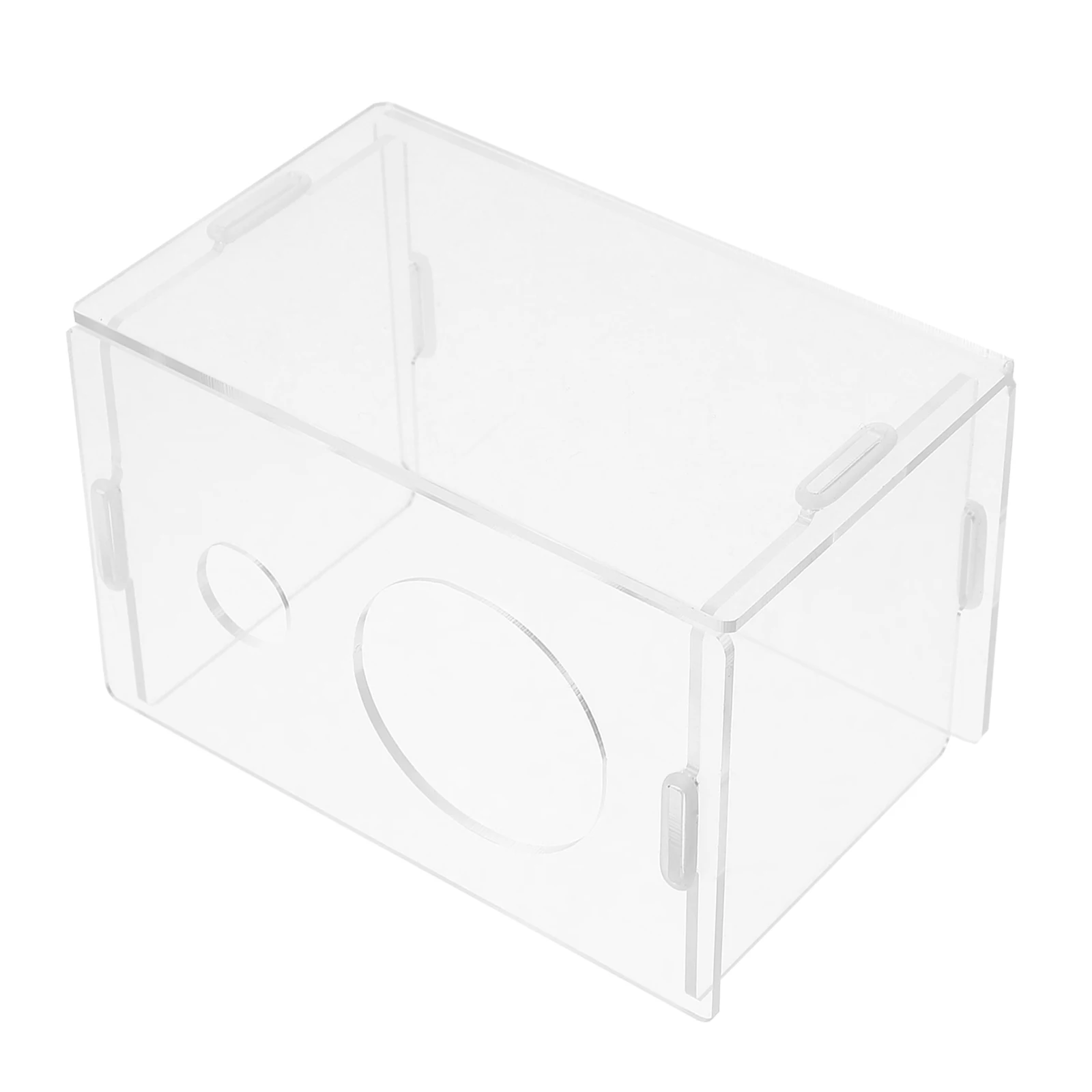 

Hamster Transparent Hiding Place Safe Hideaway Cute Houses Small Animal Beds Sunlit Habitat Easy Clean Guinea Pig House