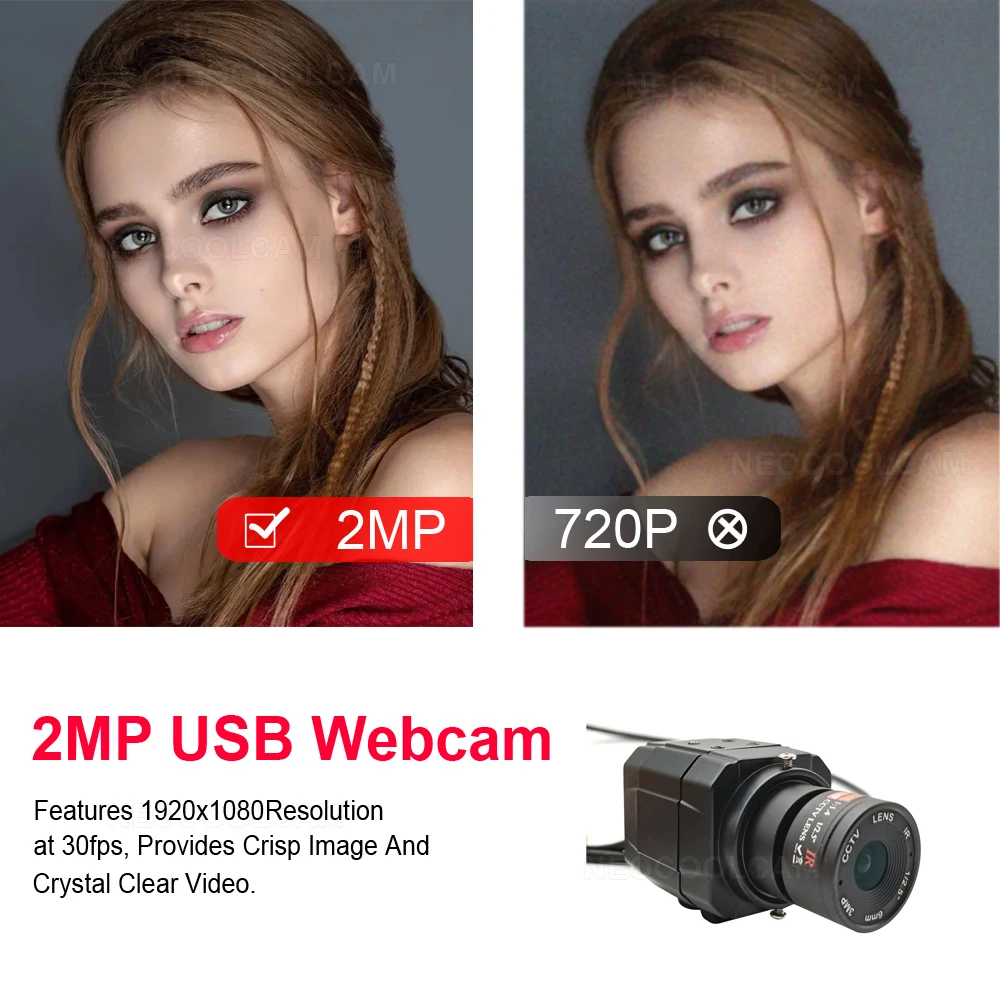 1080P CCD IMX291 Low Illumination Usb Webcam 2.8-12mm Varifocal Lens 2MP High Speed UVC OTG Industrial Plug And Play USB Camera